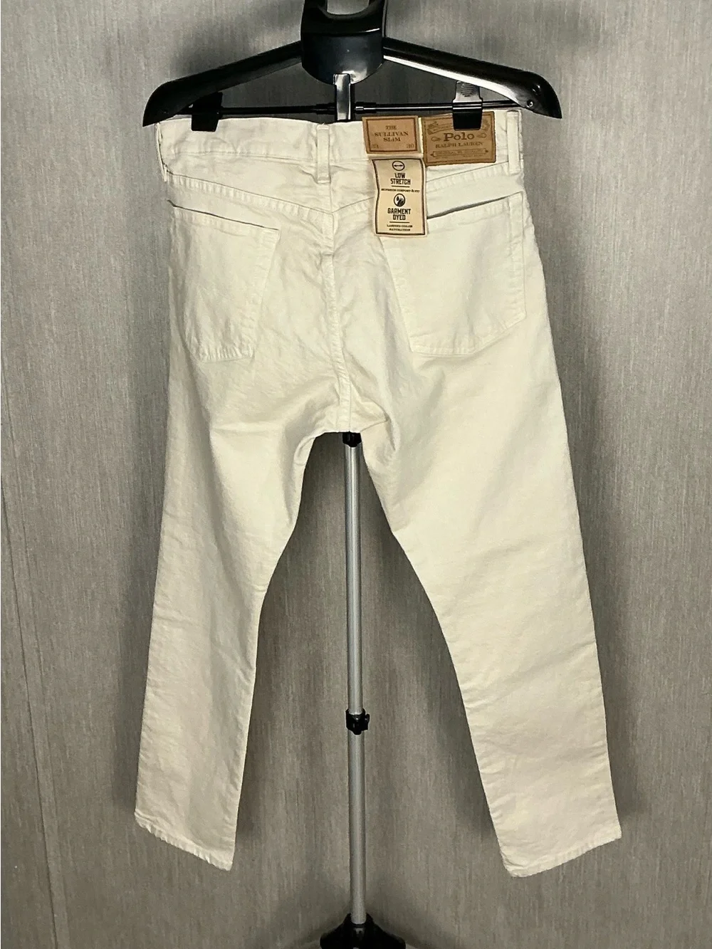 Polo by Ralph Lauren Slim Straight Jeans in Light Beige Size 33X30